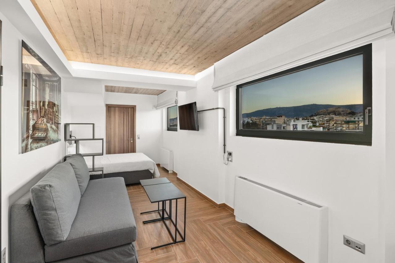 Athenian View Loft Daire Dış mekan fotoğraf
