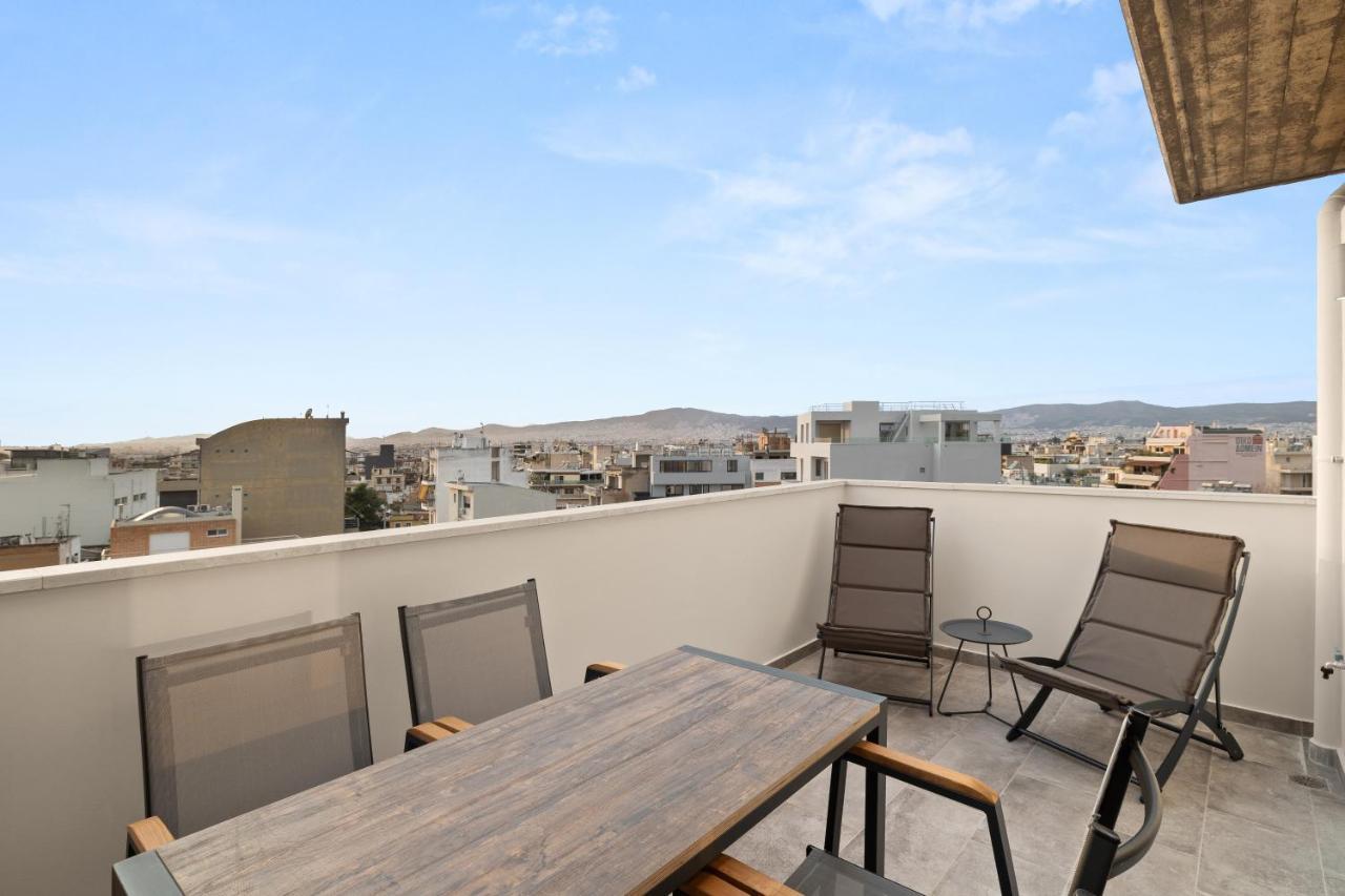 Athenian View Loft Daire Dış mekan fotoğraf