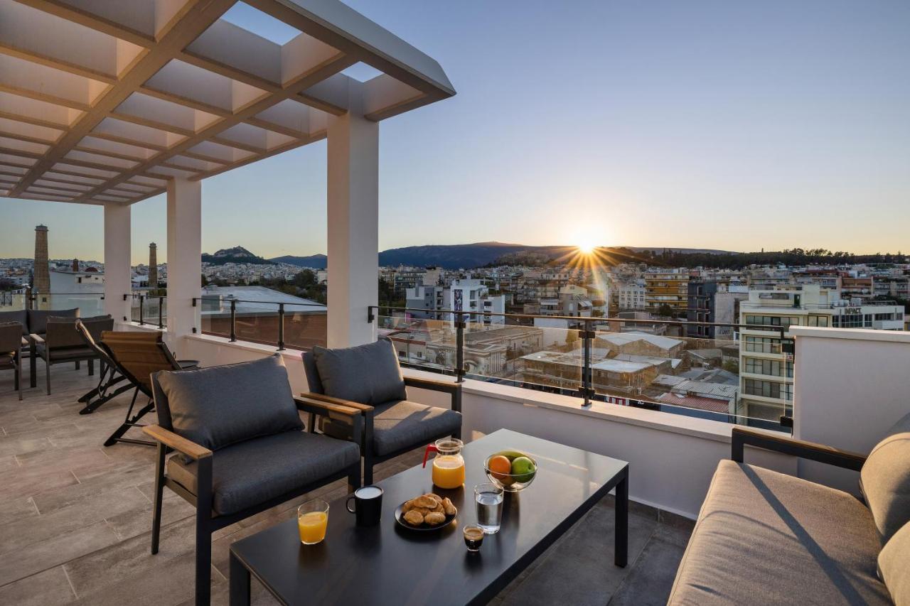 Athenian View Loft Daire Dış mekan fotoğraf