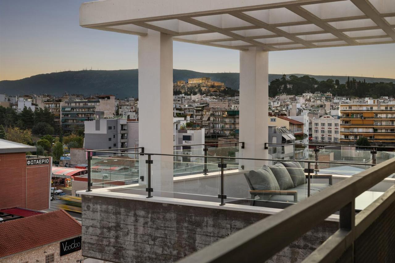 Athenian View Loft Daire Dış mekan fotoğraf