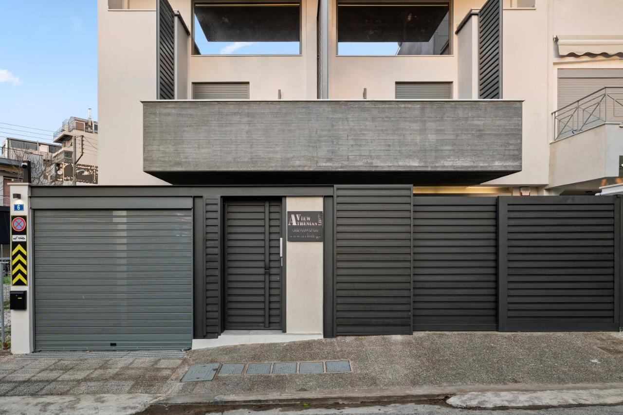 Athenian View Loft Daire Dış mekan fotoğraf