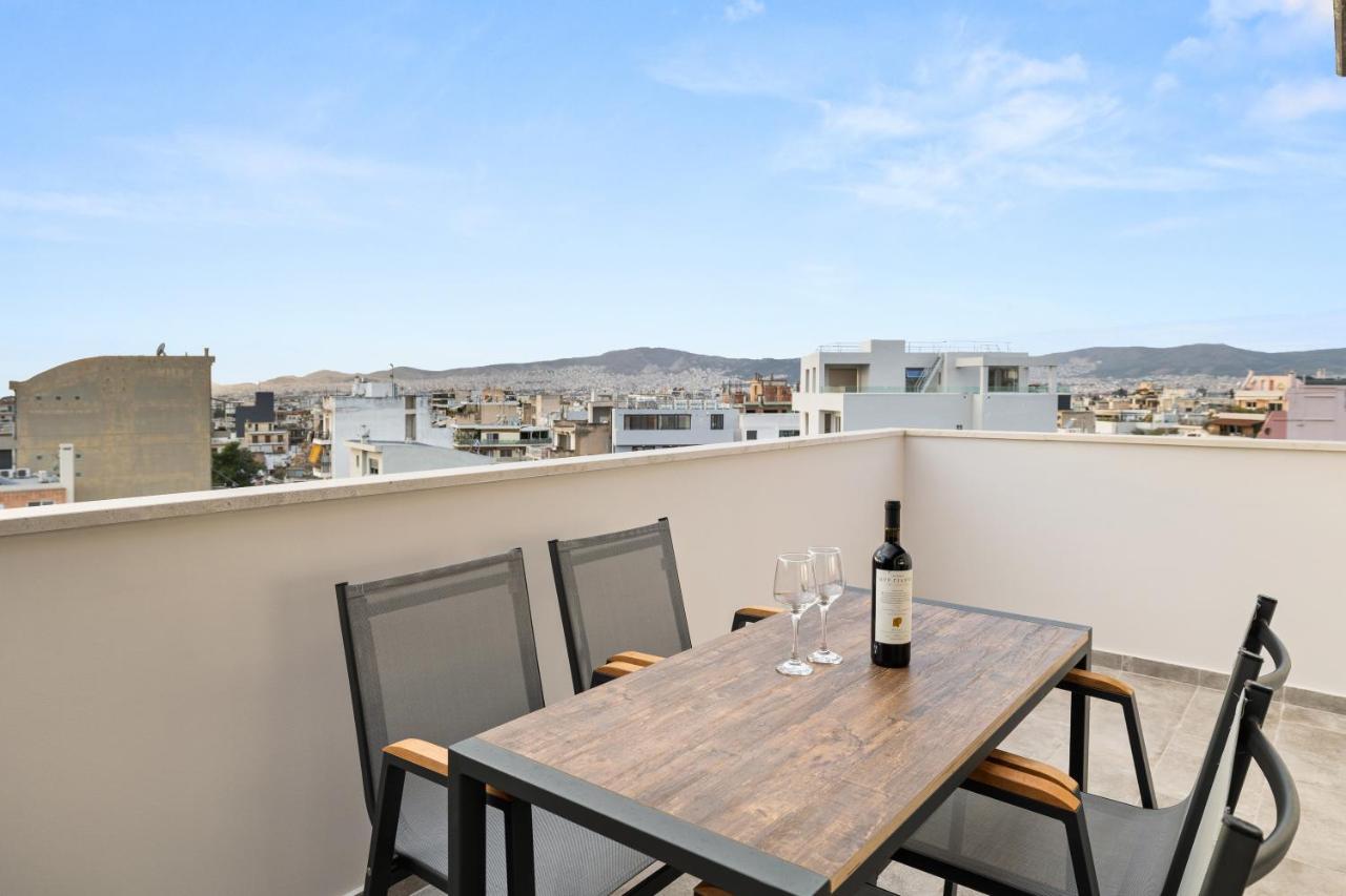 Athenian View Loft Daire Dış mekan fotoğraf