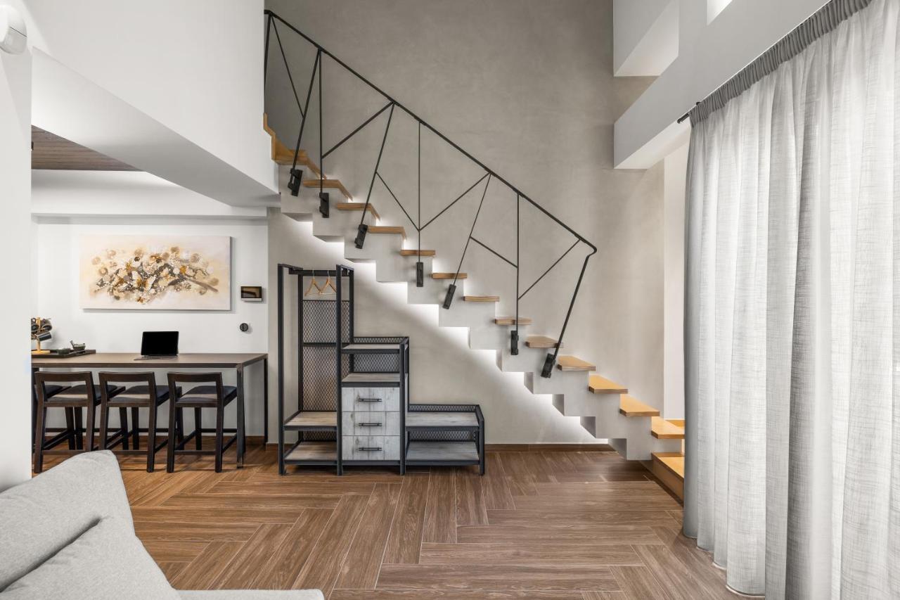 Athenian View Loft Daire Dış mekan fotoğraf