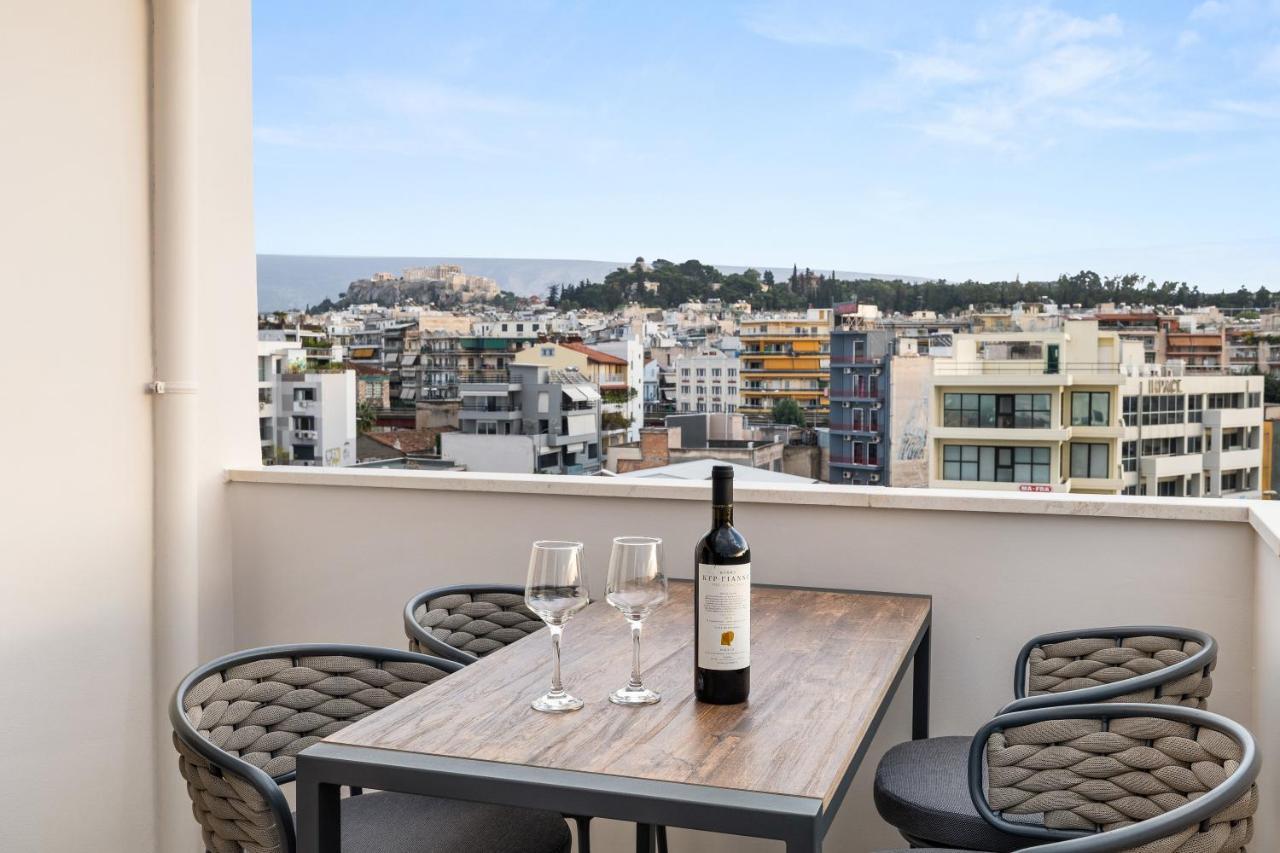 Athenian View Loft Daire Dış mekan fotoğraf